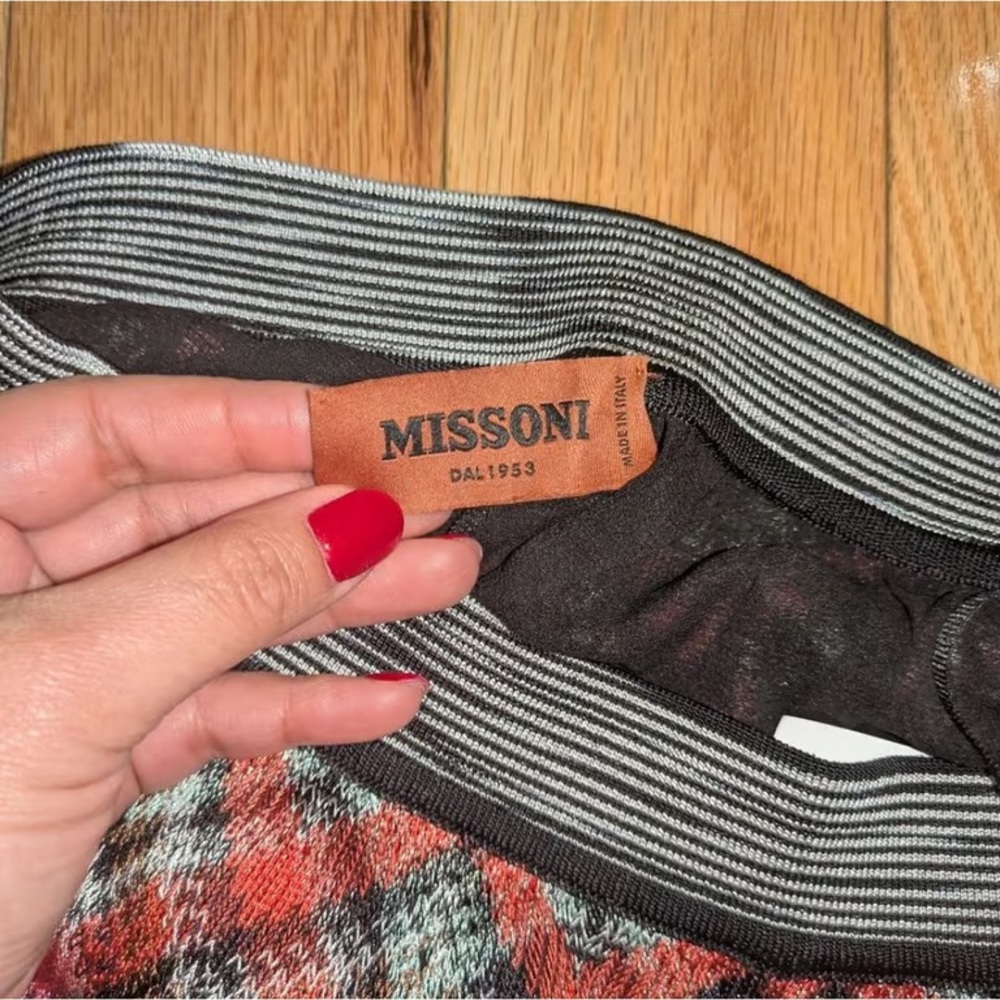 Missoni Multicolor Geometric Patterned Panties - image 3